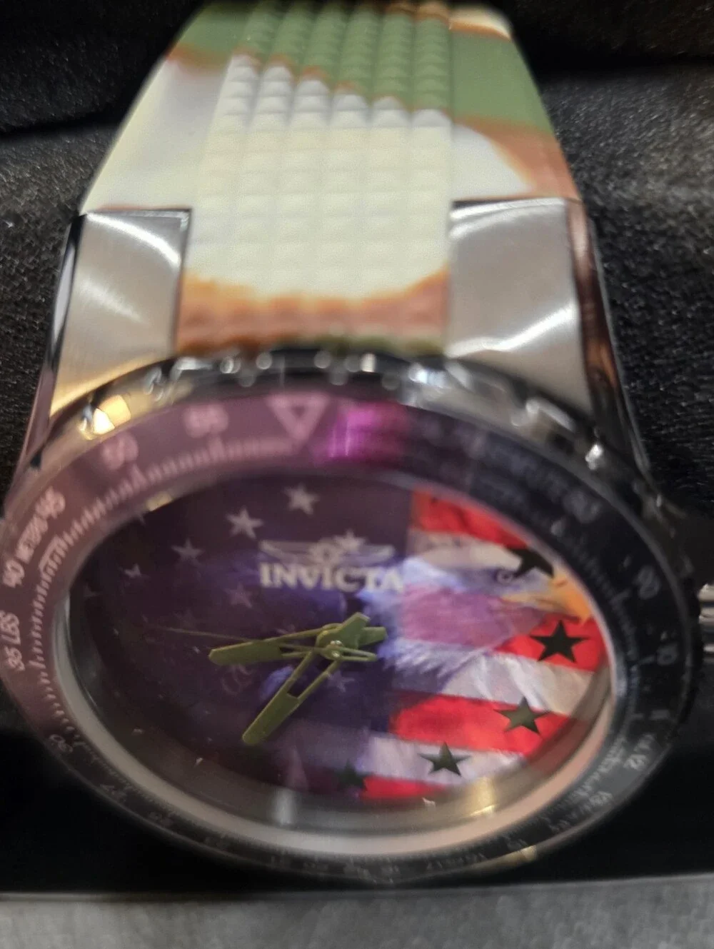 345.  Invicta Aviator Men's Watch - 50mm. Camouflage (48956)